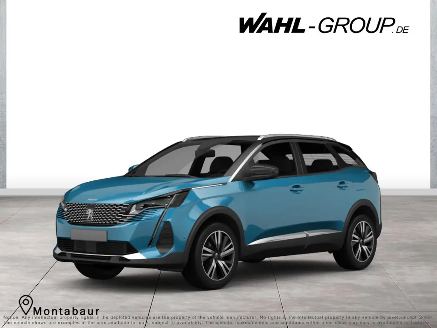 Peugeot 3008 GT Hybrid 136 e-DSC6 Hybrid 136 GT Blau - 1