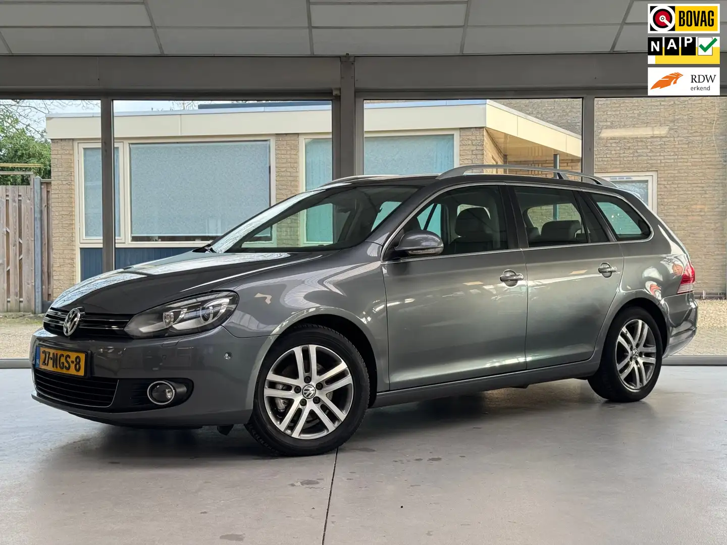 Volkswagen Golf Variant 1.4 TSI Highline |Leer|Navigatie|Stoelverwarming|T Gris - 1