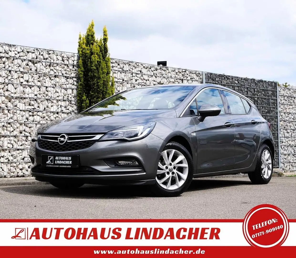 Opel Astra 1.4 Turbo Dynamic | Navi | PDC | Kamera Grau - 1