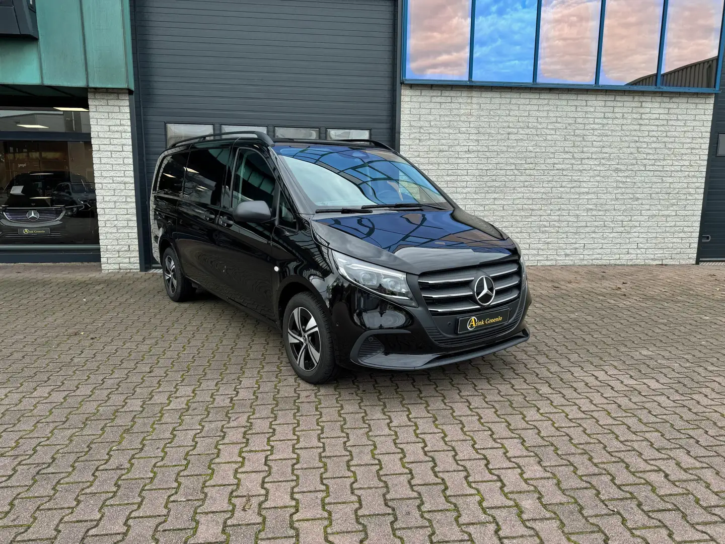 Mercedes-Benz Vito 116 L2 Pro 2x Schuifdeur Bpm vrij Multibeam Trekha Zwart - 1