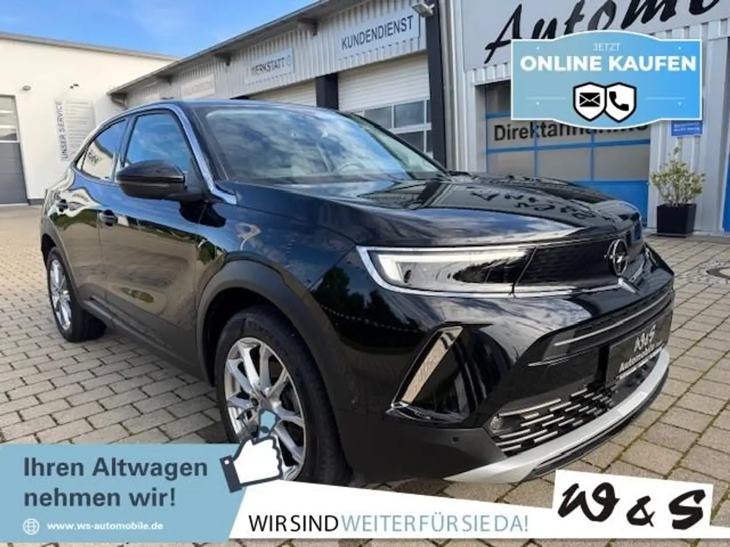 Opel Mokka 1.2 DIT Elegance *AHK*360° Kam.*Navi*SHZ* Nero - 1