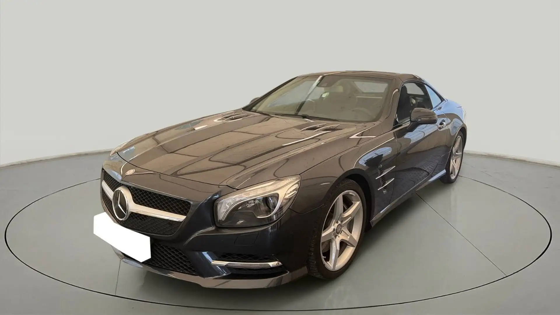 Mercedes-Benz SL 350 AMG designo DEUTSCHES FZG*Historie*1.Hand Gris - 1