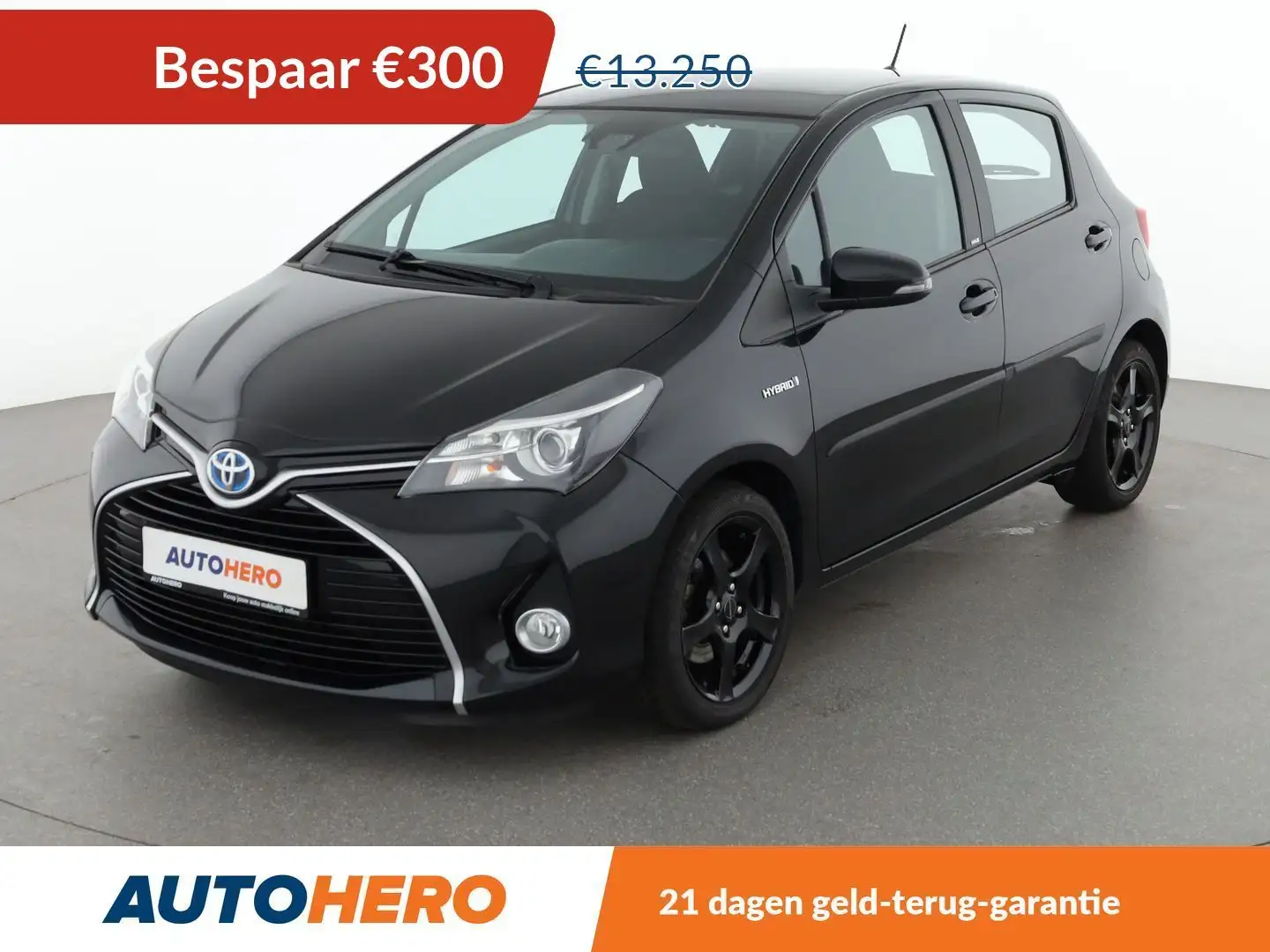 Toyota Yaris 1.5 Hybrid Edition-S Zwart - 1