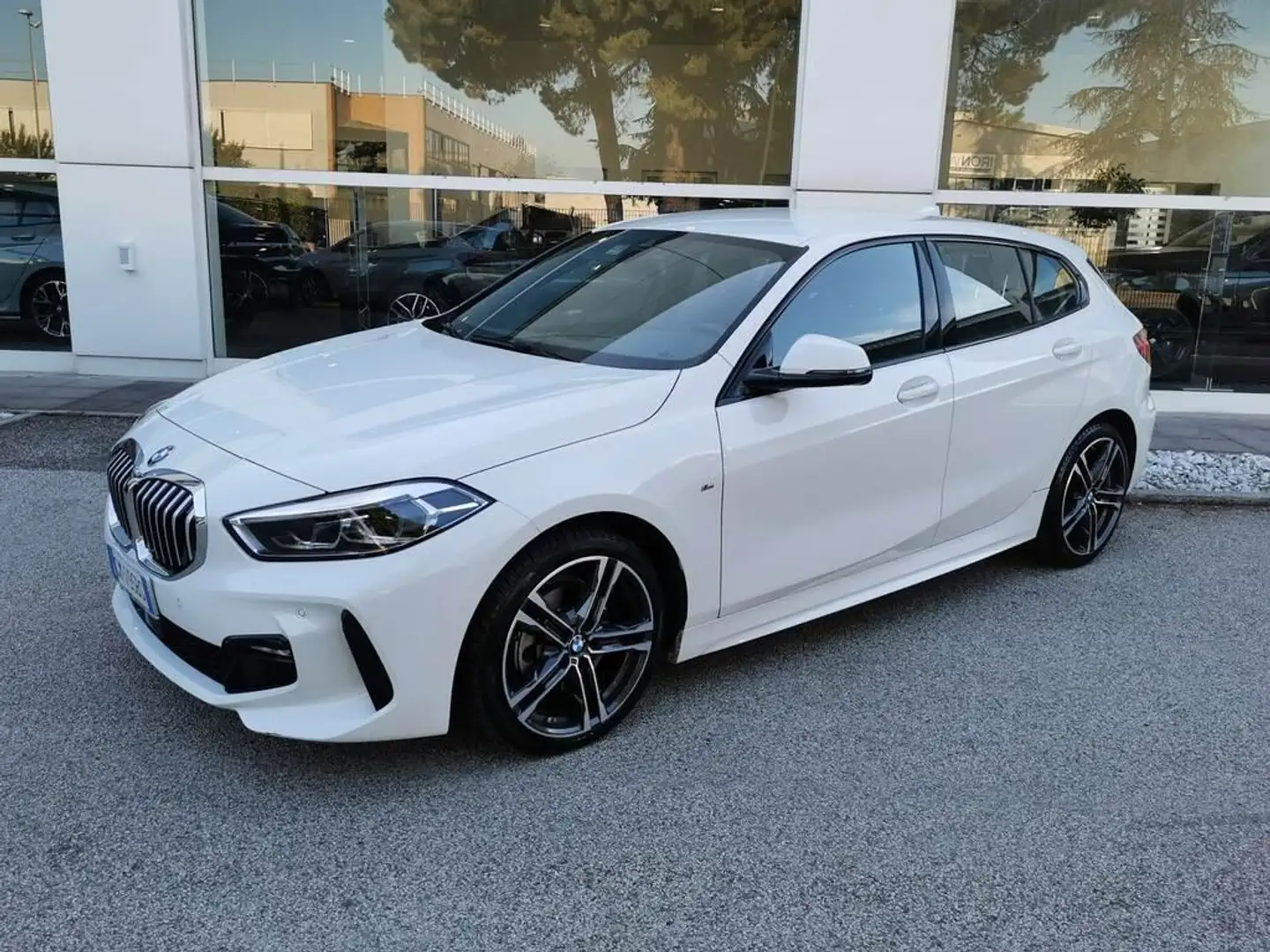 BMW 116 d Msport auto Blanc - 2