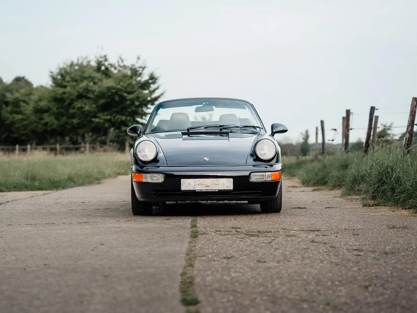 Porsche 964 911 Carrera 2 Cabriolet Negru - 1