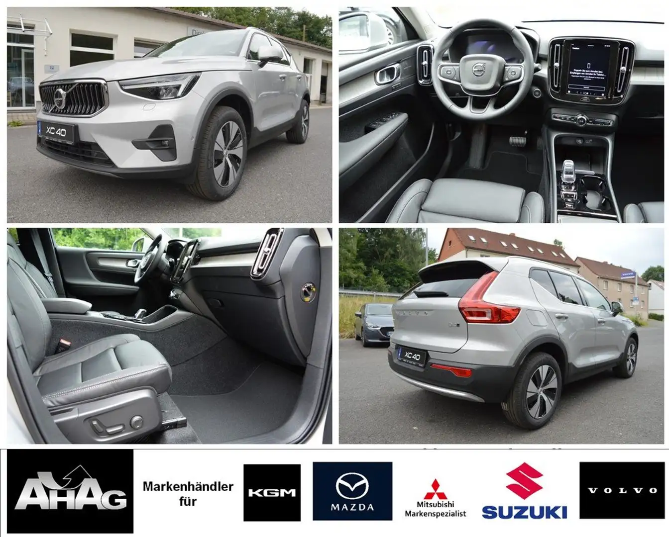 Volvo XC40 XC40 B4 B AWD DKG Plus Bright *5 Pakete+360 CAM* Argent - 1