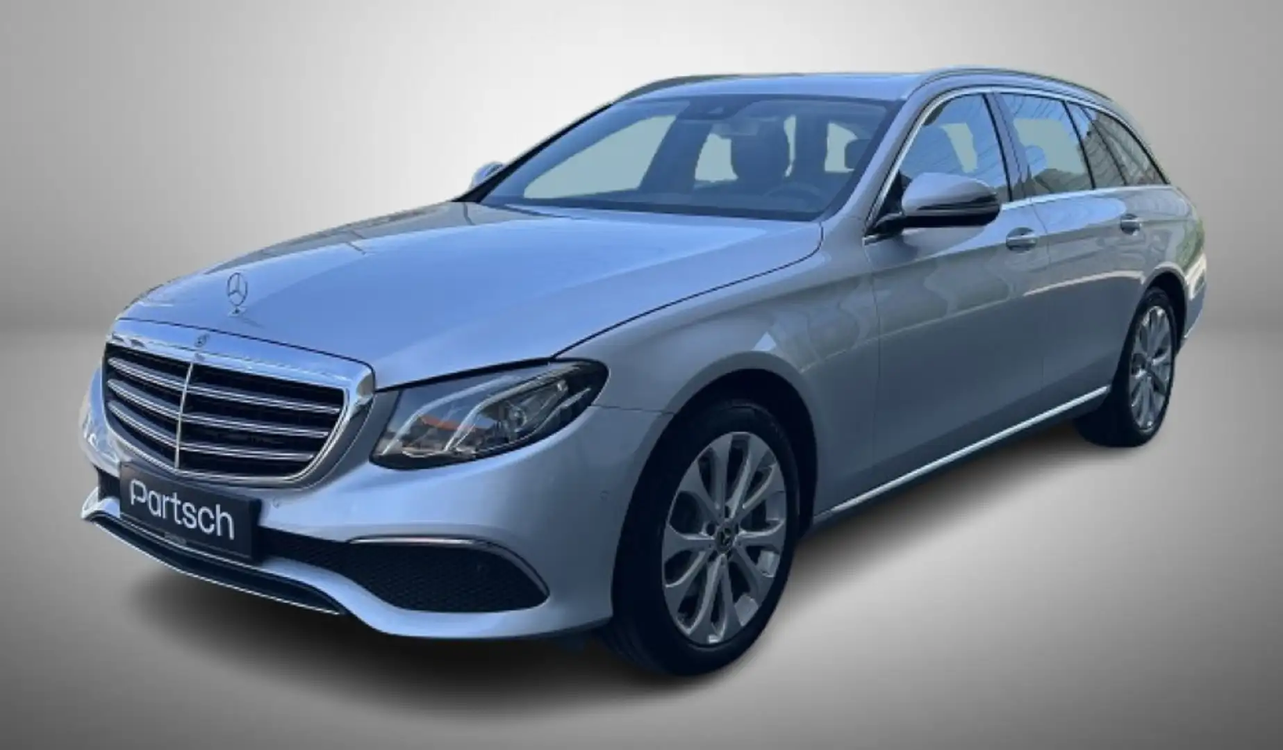 Mercedes-Benz E 220 d T-Modell Exclusive SpurW Schiebedach AHK Silber - 1