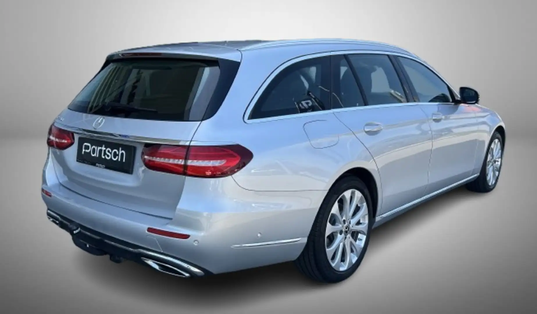 Mercedes-Benz E 220 d T-Modell Exclusive SpurW Schiebedach AHK Silber - 2