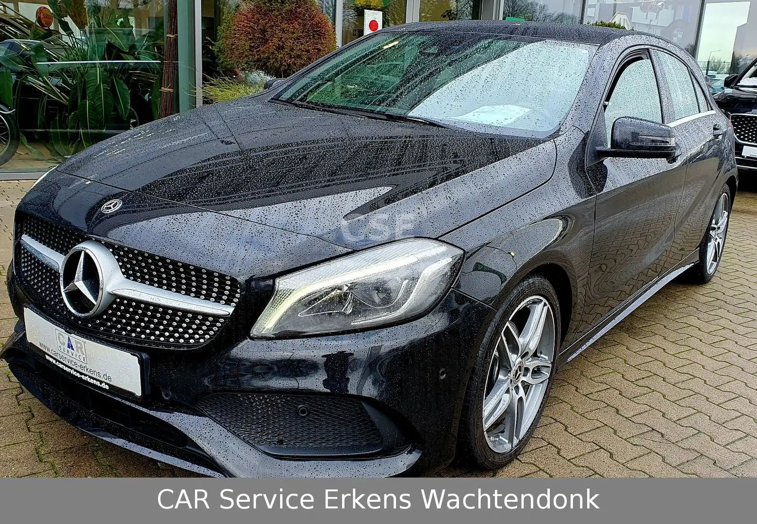 Mercedes-Benz A 200 A -Klasse A 200 AMG Sport Line Navi Busine Negro - 1
