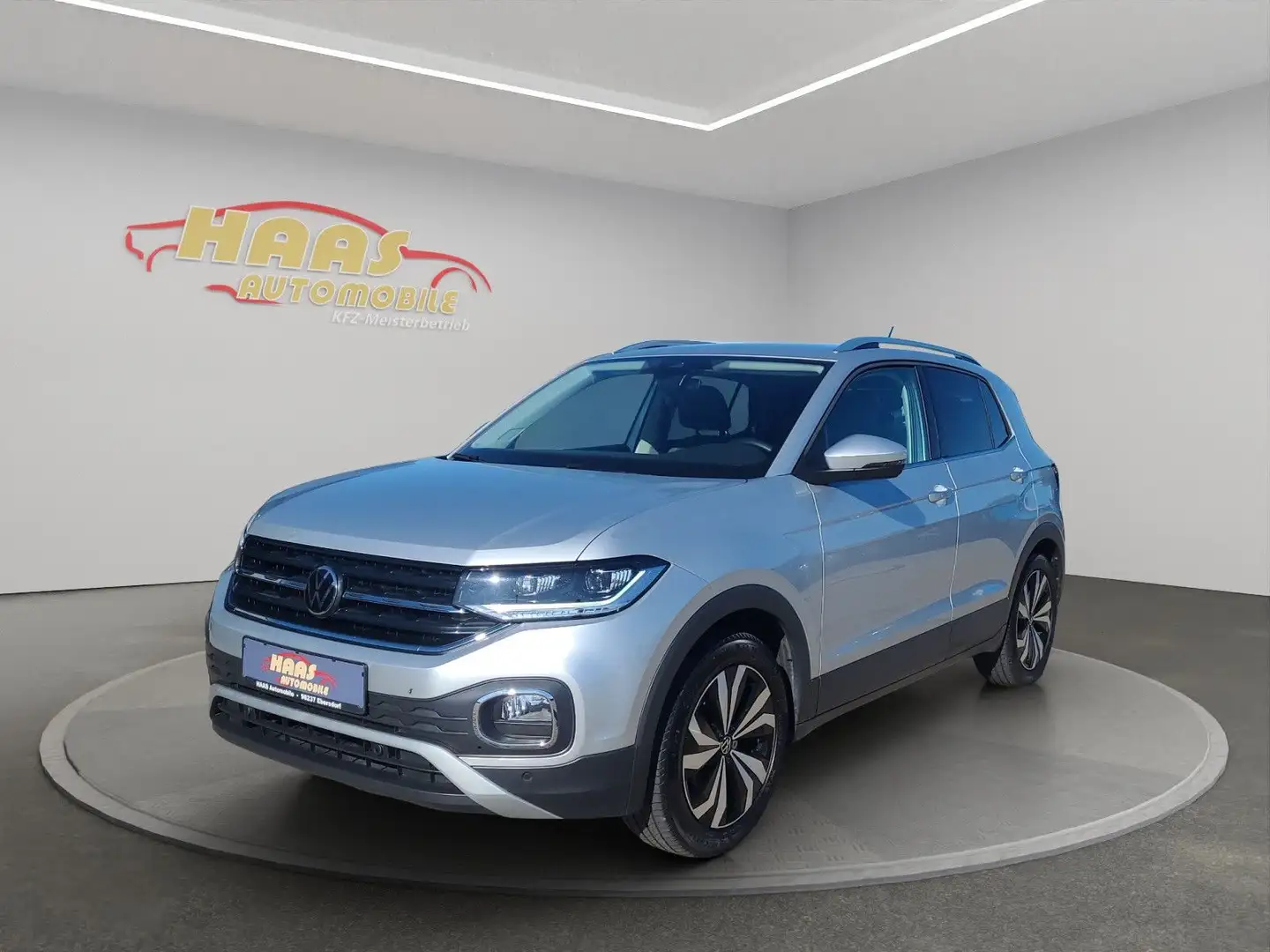 Volkswagen T-Cross Style *LED*AppConnect*Kamera*1.Hand* Argent - 1