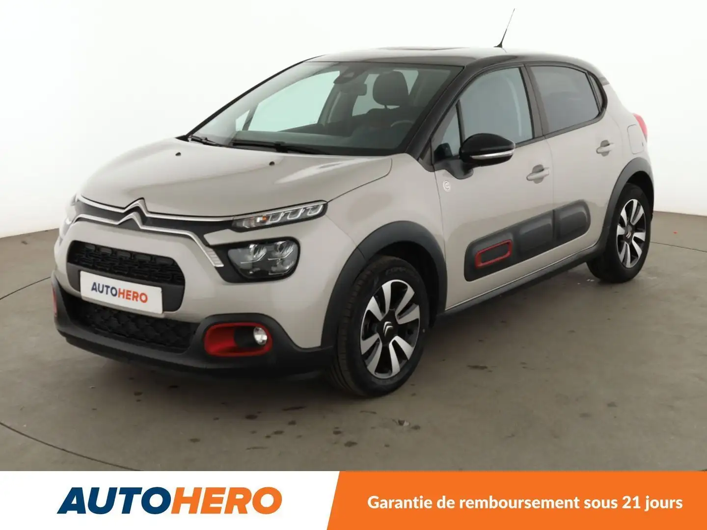 Citroen C3 1.2 PureTech C-Series Gris - 1