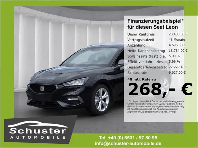 Seat Leon FR TDI*DSG ACC LED Navi R Kam SHZ Keyless