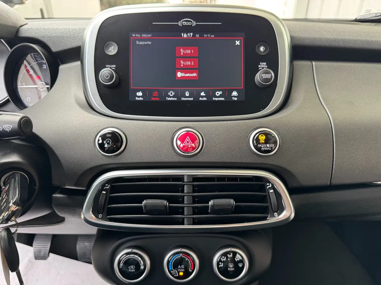 Fiat 500X 1.3 mjet Club 95cv GARANZIA 36 MESI CARPLAY-CRUIS 12
