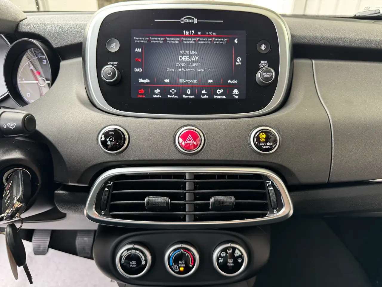 Fiat 500X 1.3 mjet Club 95cv GARANZIA 36 MESI CARPLAY-CRUIS 11