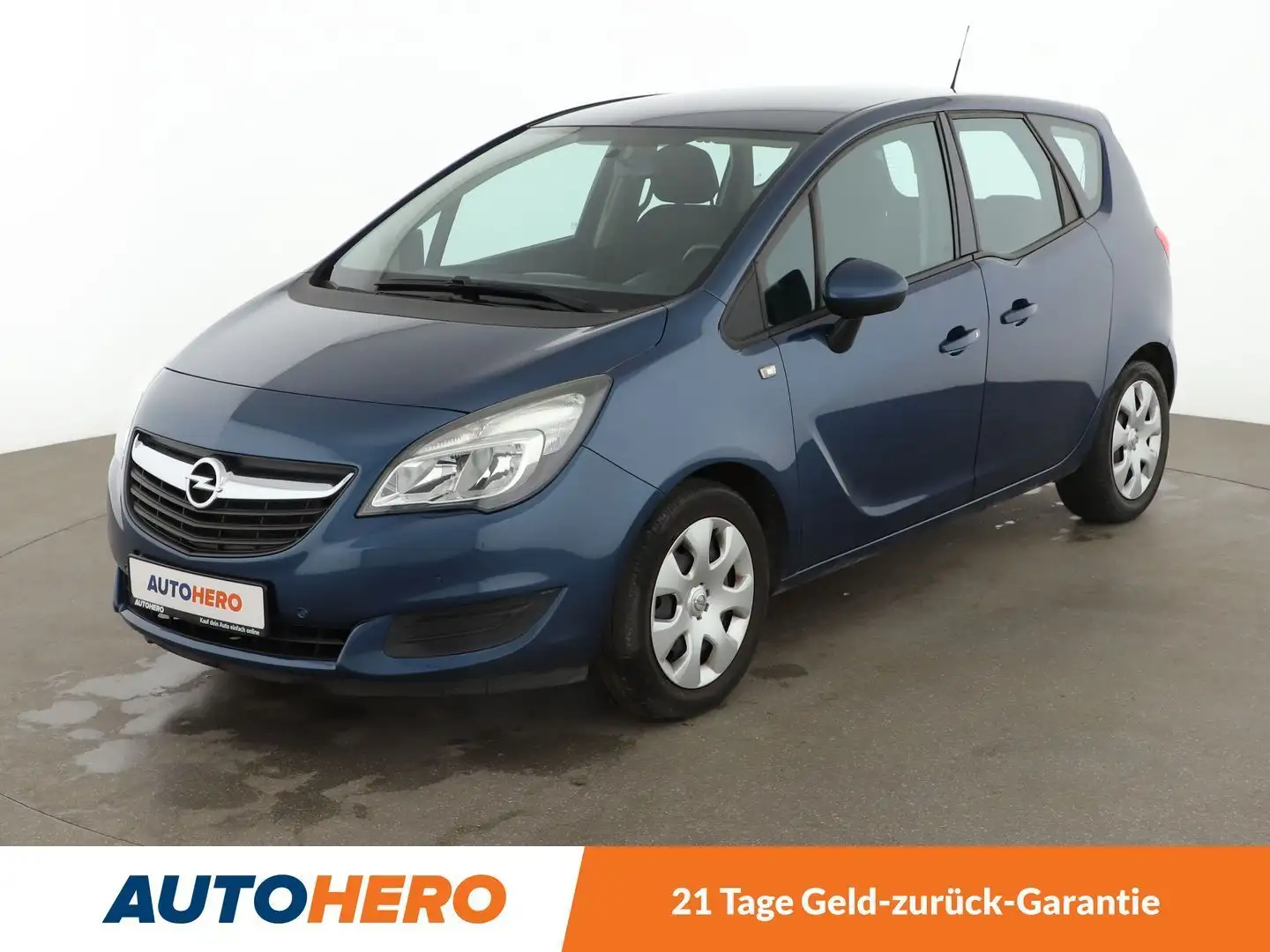 Opel Meriva 1.4 Turbo Edition *PDC*TEMPO*KLIMA* Blau - 1