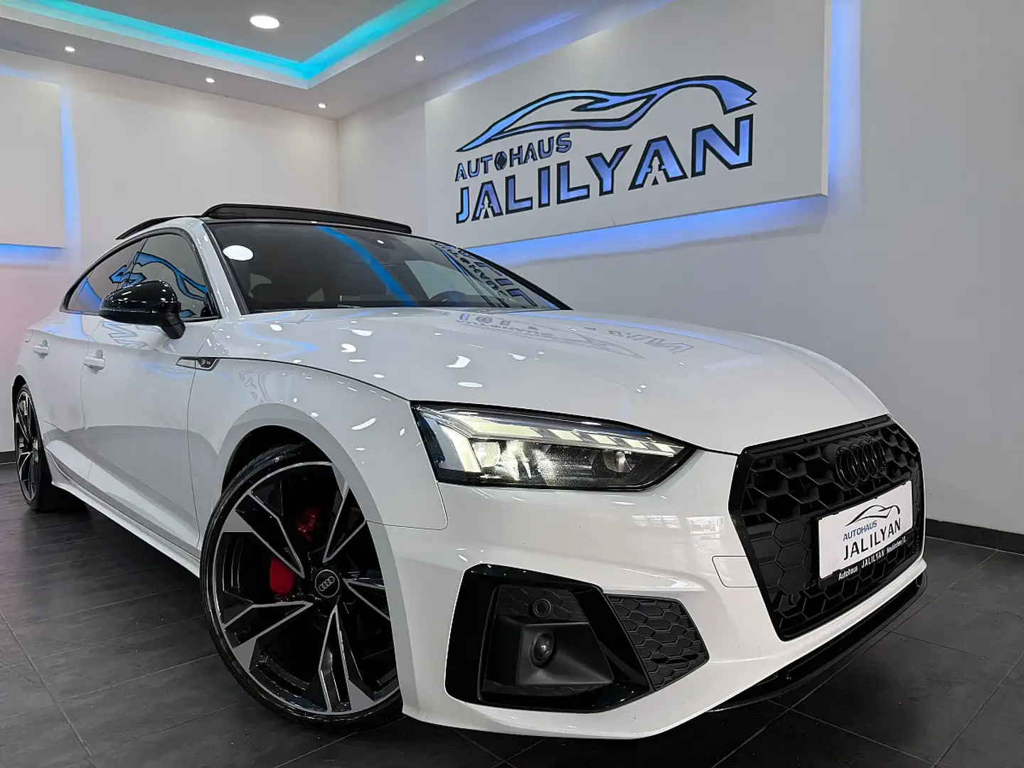 Audi A5 40 TDI 3xS-LINE, B&O, ACC, MATRIX, PANO, VIRTUA... Blanc - 1