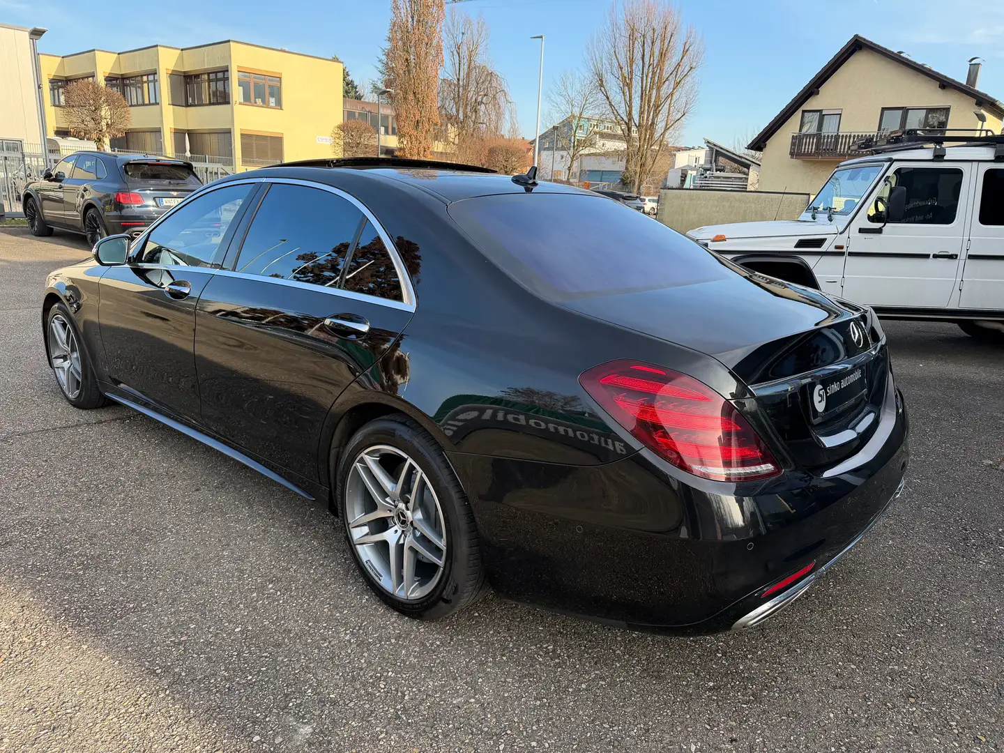 Mercedes-Benz S 560 S 560 4M Long*ExclusivP/Standhz/AMG/Chauffeur/3xTV Schwarz - 2