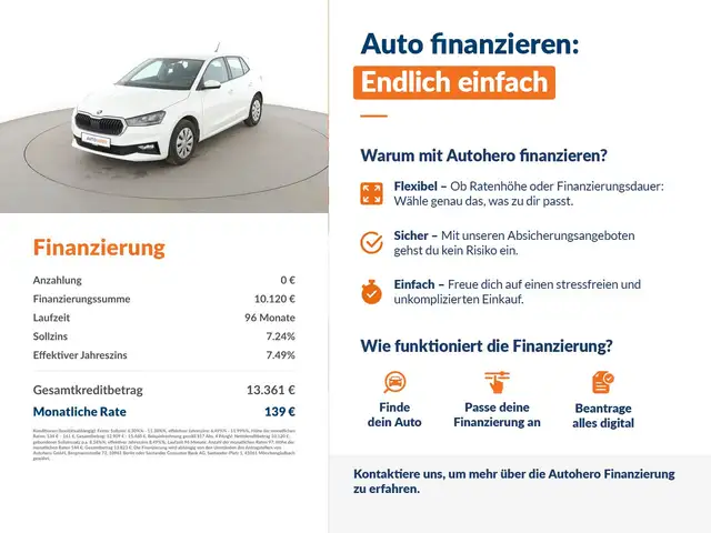 Skoda Fabia view 2