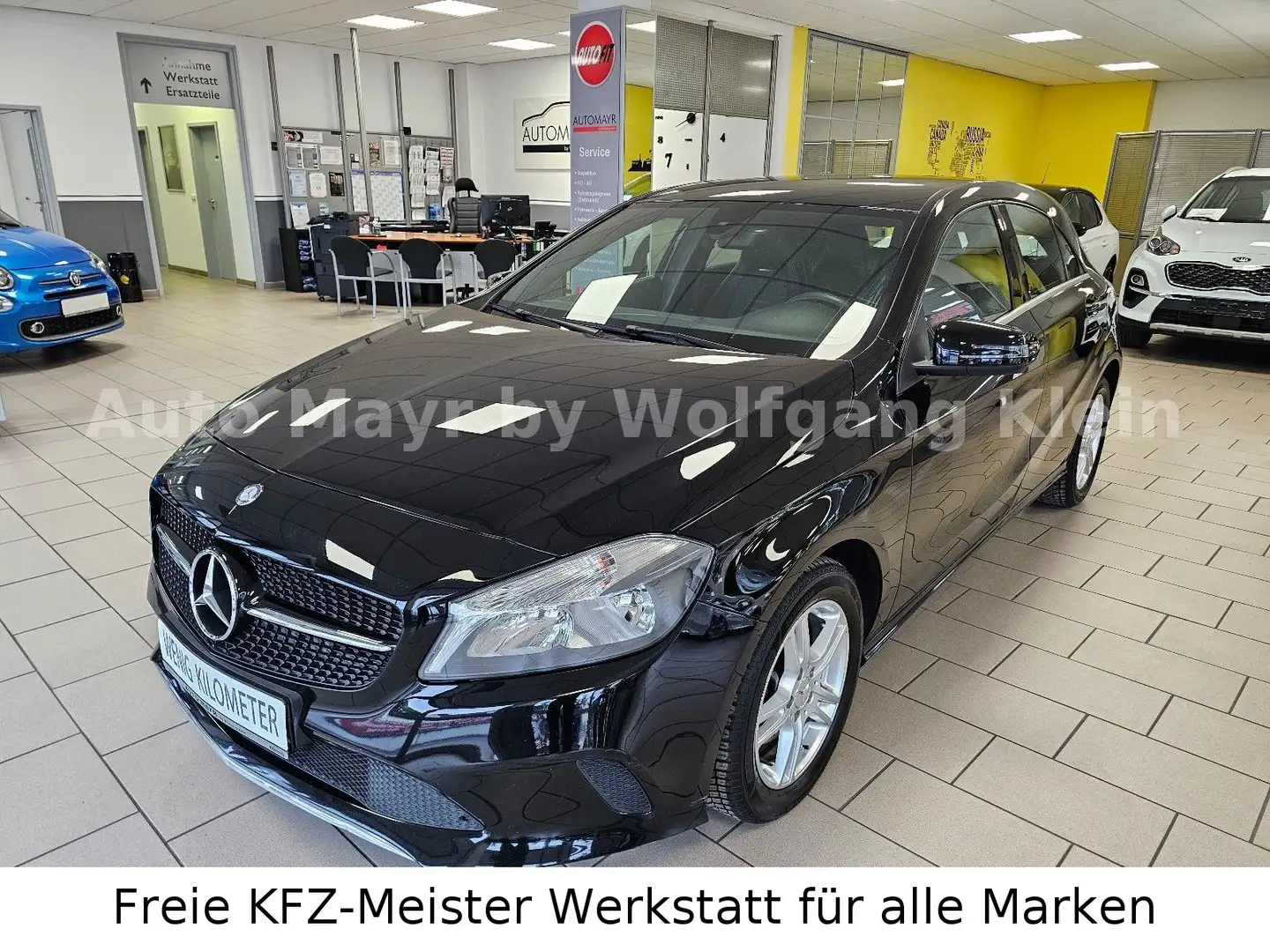 Mercedes-Benz A 200 BlueEfficiency, Alu, Klima, Sport Schwarz - 1