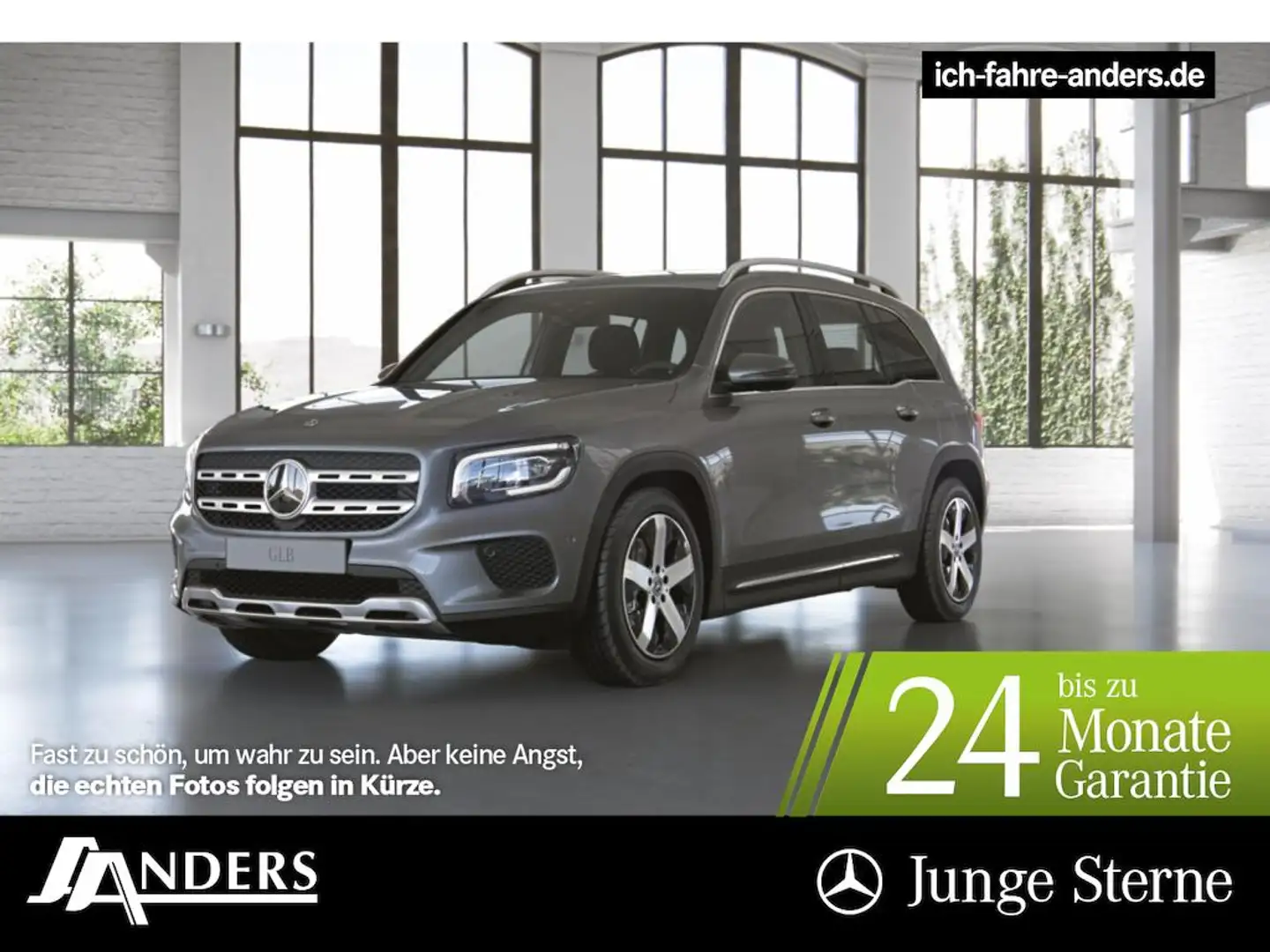 Mercedes-Benz GLB 200 d Progressive+MBUX+LED+AHK+SHZ+PDC+EASY Grau - 1