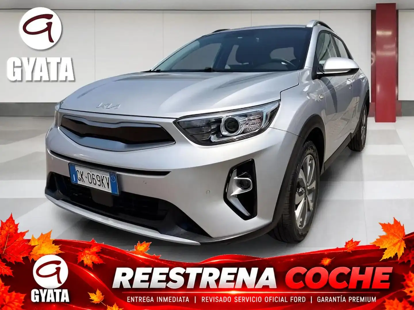 Kia Stonic 1.0 T-GDi MHEV Drive 100 DCT Gris - 1