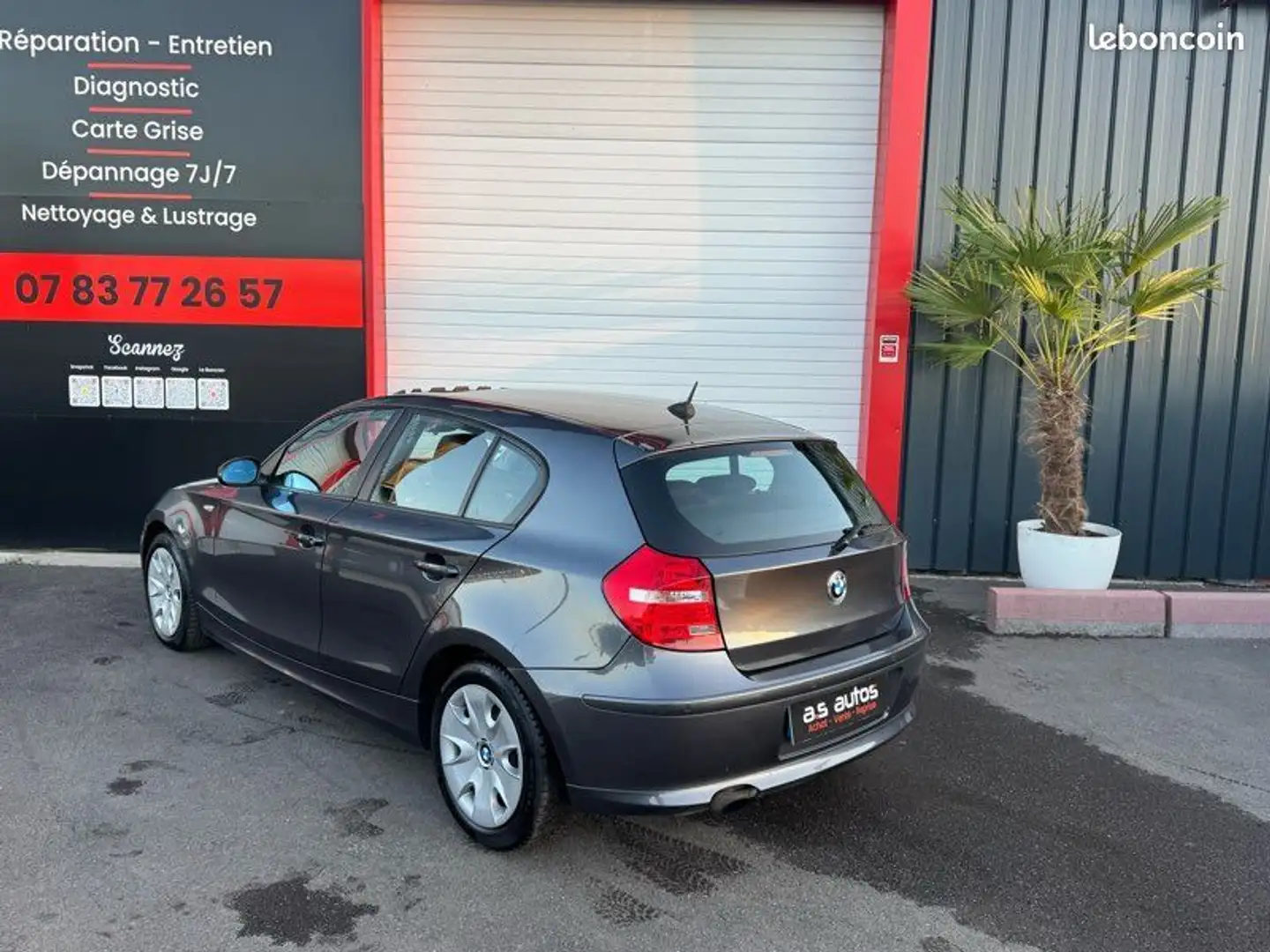 BMW 116 116 122cv E87 5 portes Toit ouvrant- régulateur Cl Gris - 2