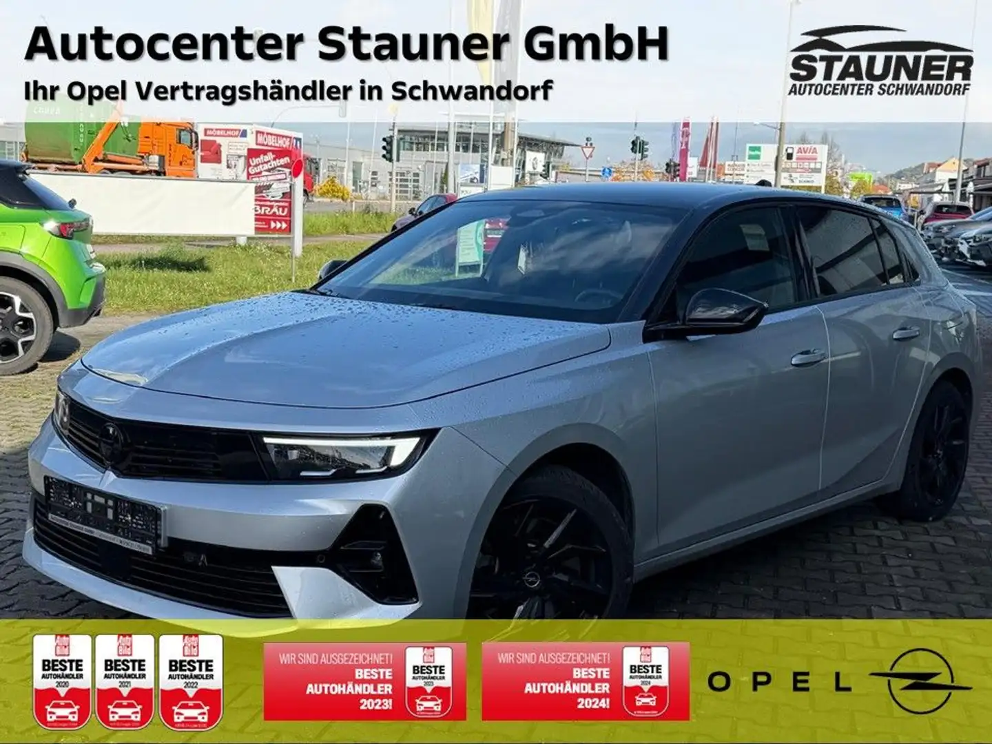 Opel Astra Ultimate 5-Türer 1.2 S/S AT8 *HUD*AHK* Gris - 1