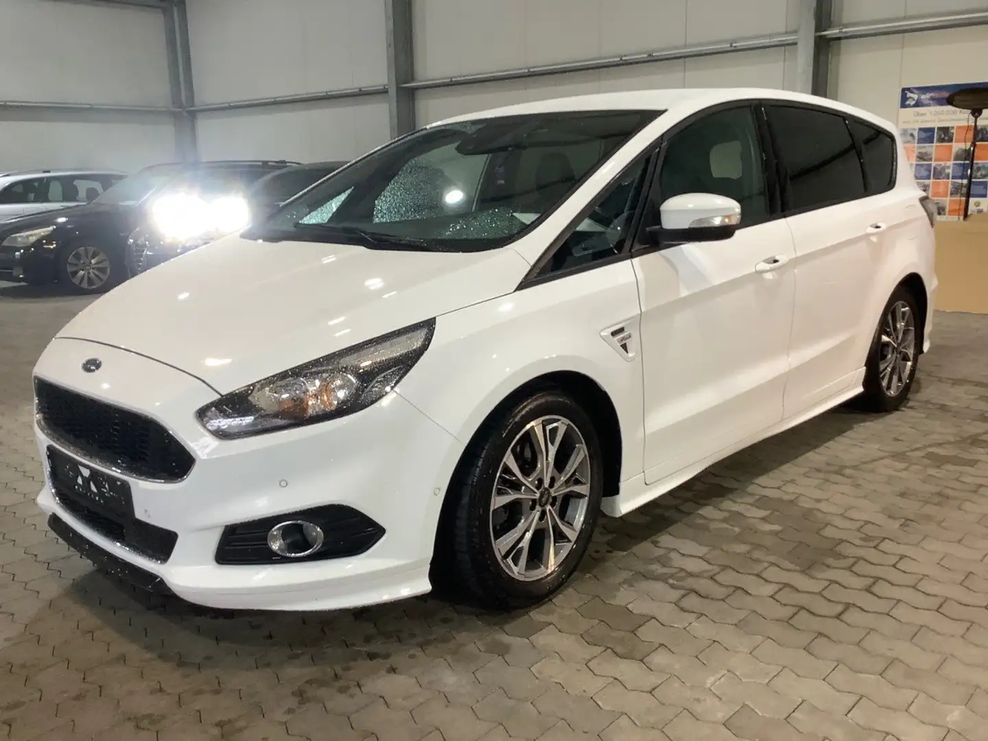 Ford S-Max 1.5 Eco Boost Start-Stopp ST-Line NAVI KAMERA SHZ Білий - 1