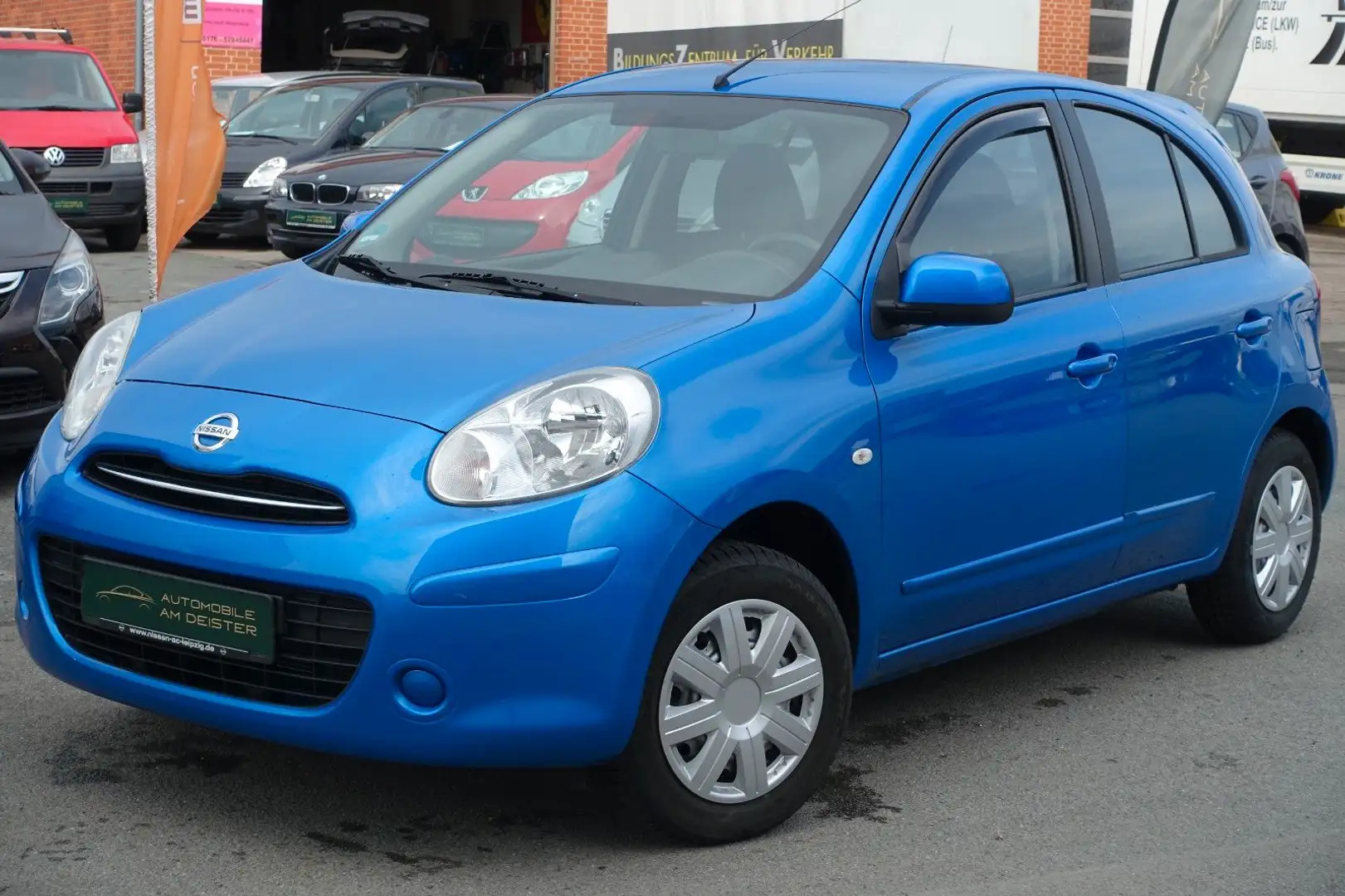 Nissan Micra Acenta//TÜV+SER. NEU//KLIMA//SHZ//MFL//ALL Blau - 2