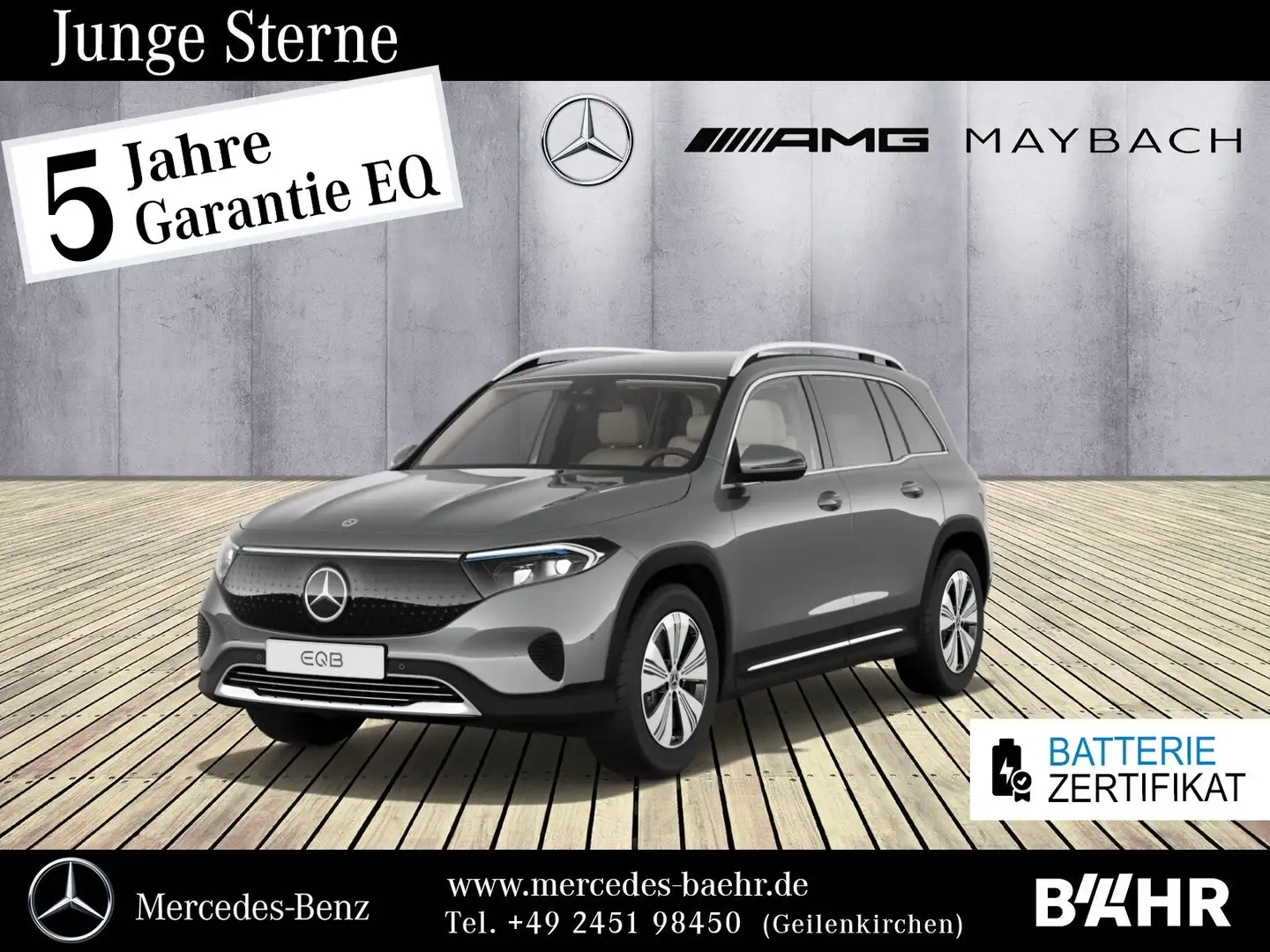 Mercedes-Benz EQB 300 EQB 300 4M Progressive/Flex-Bonus" - 2.400 Euro Szary - 1