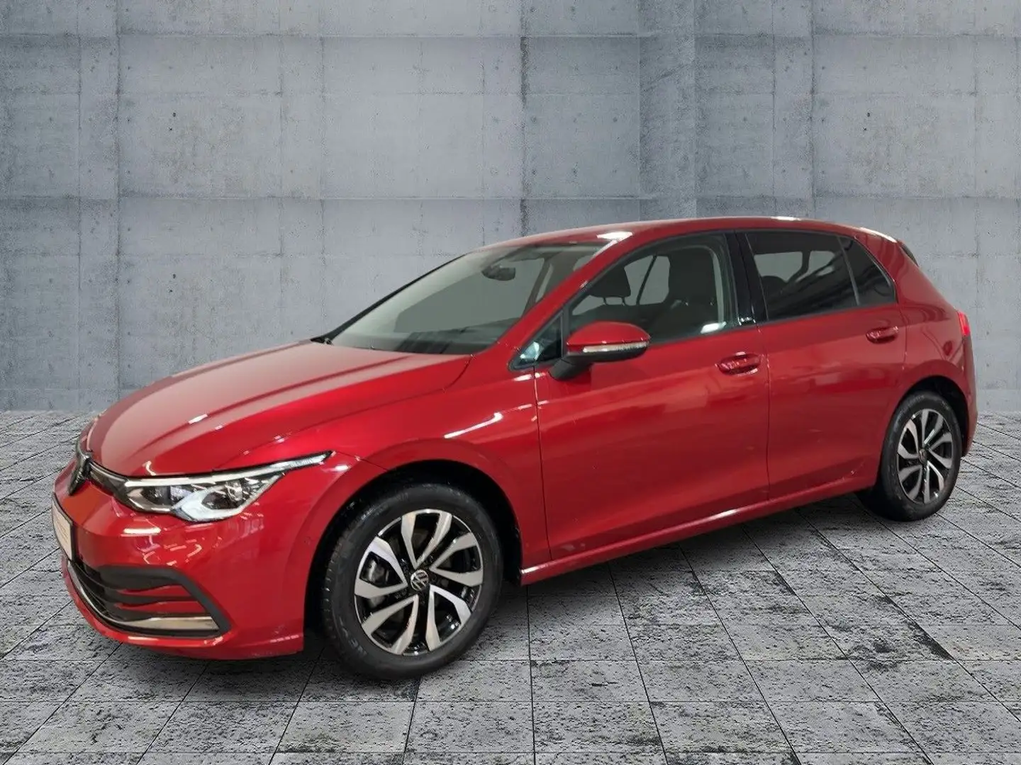 Volkswagen Golf VIII 2.0 TDI DSG ACTIVE MATRIX+NAVI+ACC+RFK Rot - 2