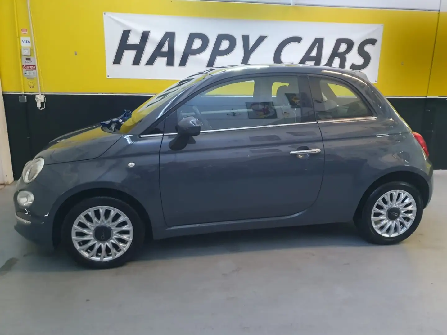 Fiat 500C 1.2 Lounge MTA Gris - 1