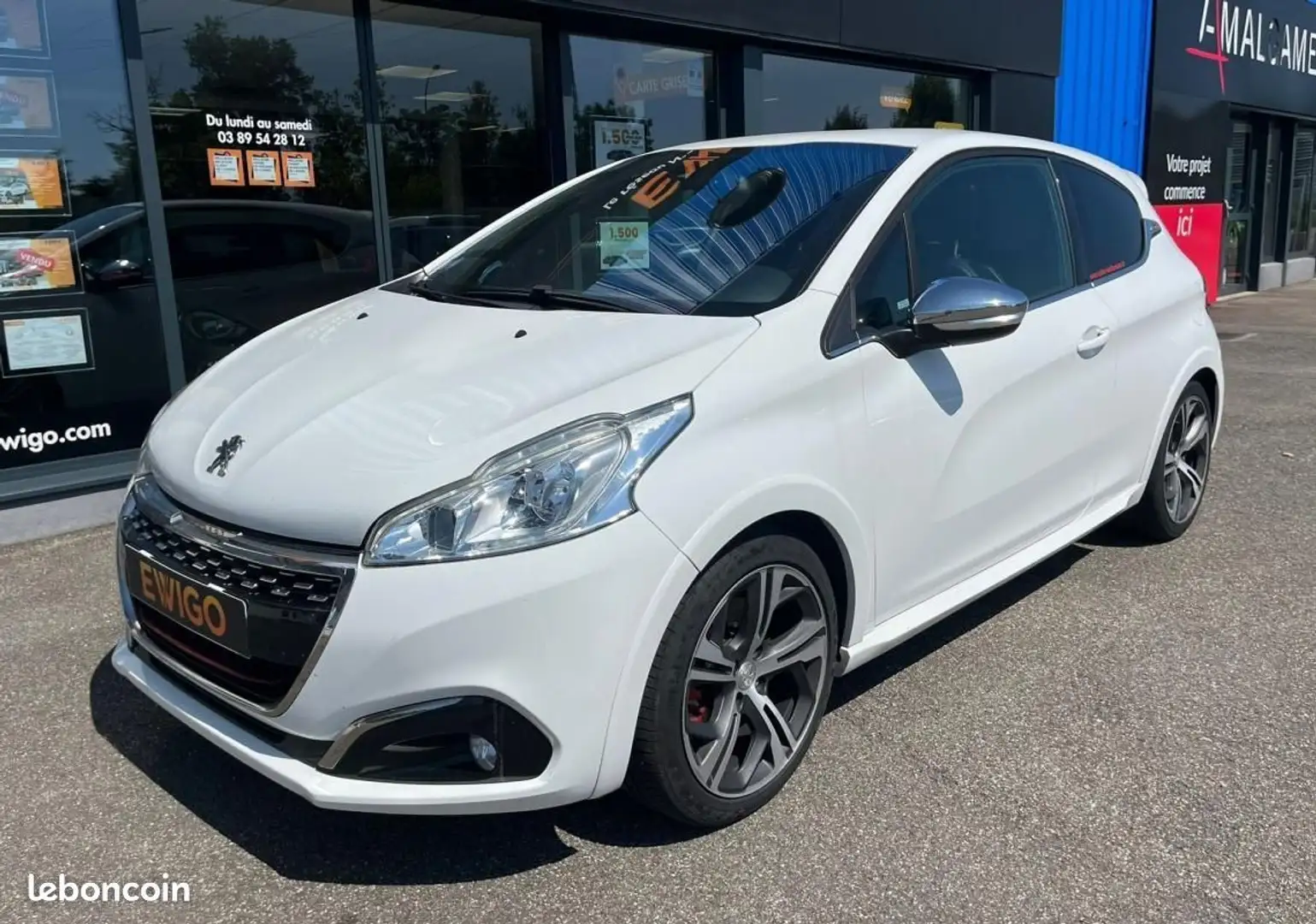 Peugeot 208 1.6 THP 210ch GTI BY-PEUGEOT-SPORT START-STOP Blanc - 2