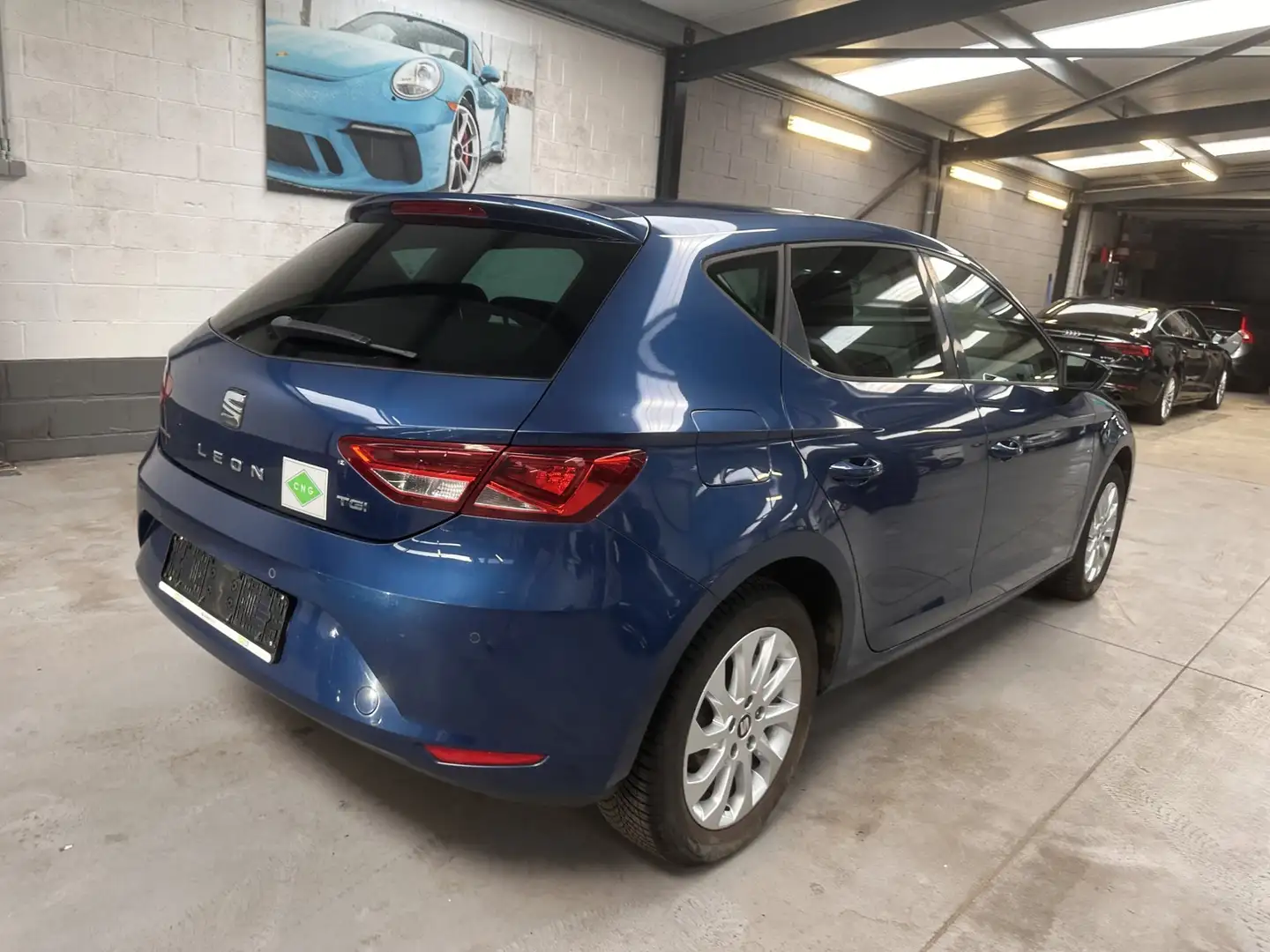 SEAT Leon Leon ST 1.4 TGI Start Bleu - 2