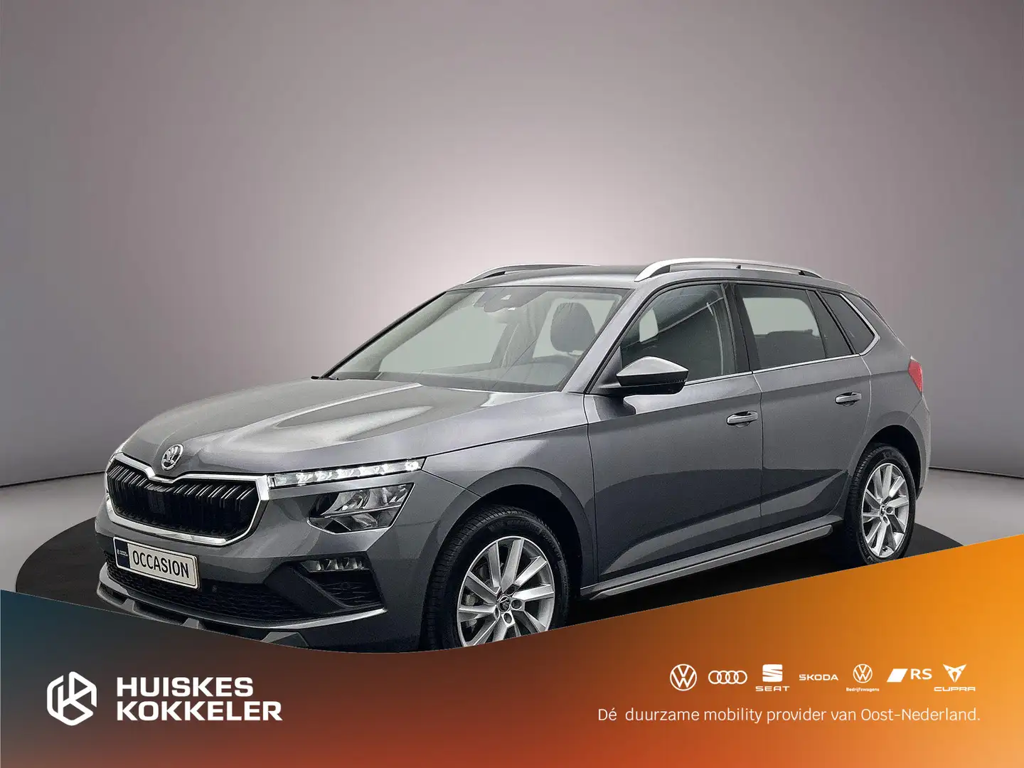 Skoda Kamiq Business Edition 1.0 TSI 115pk Trekhaak, Achteruit Gris - 1
