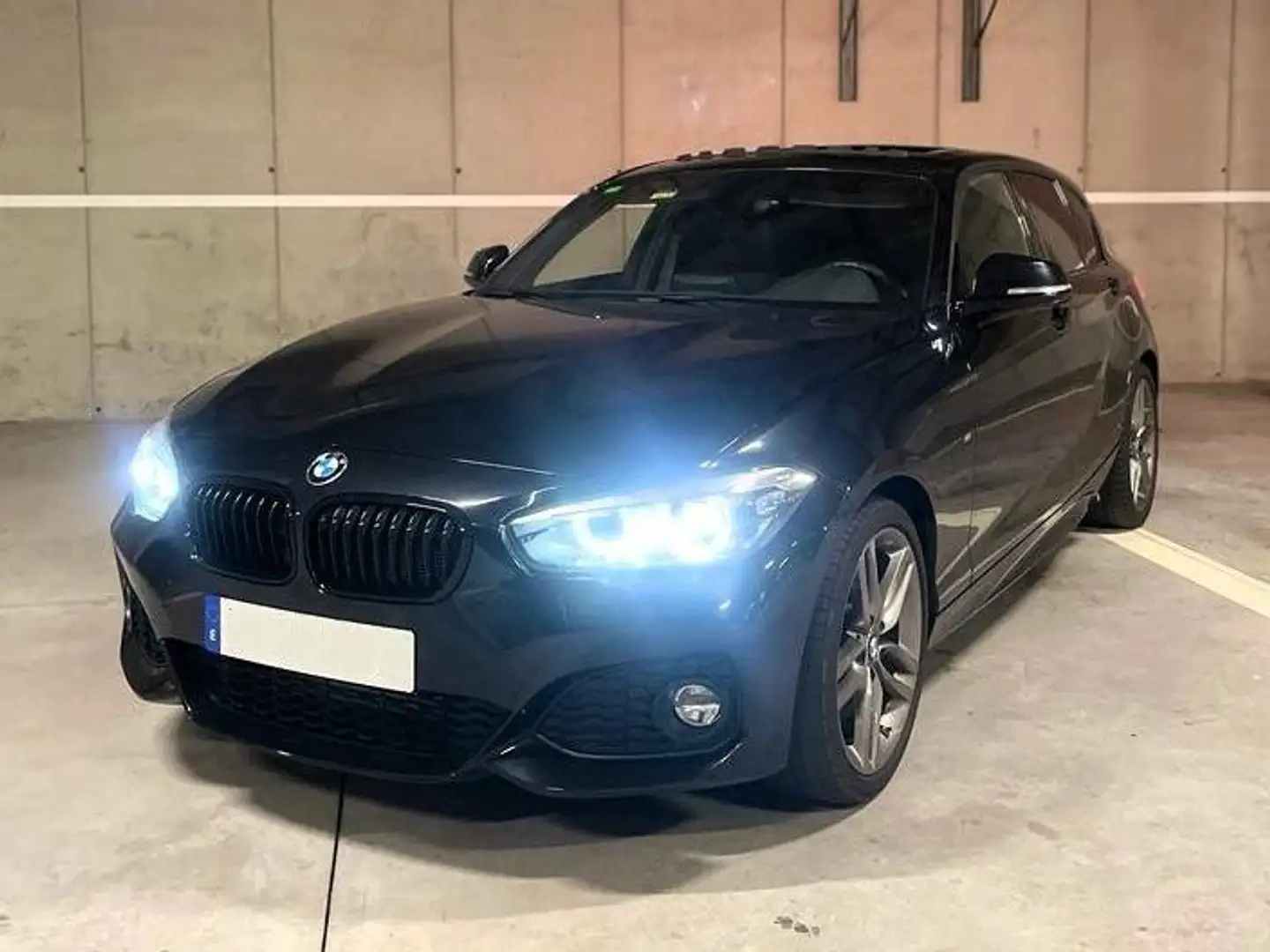 BMW 118 118i Negro - 1