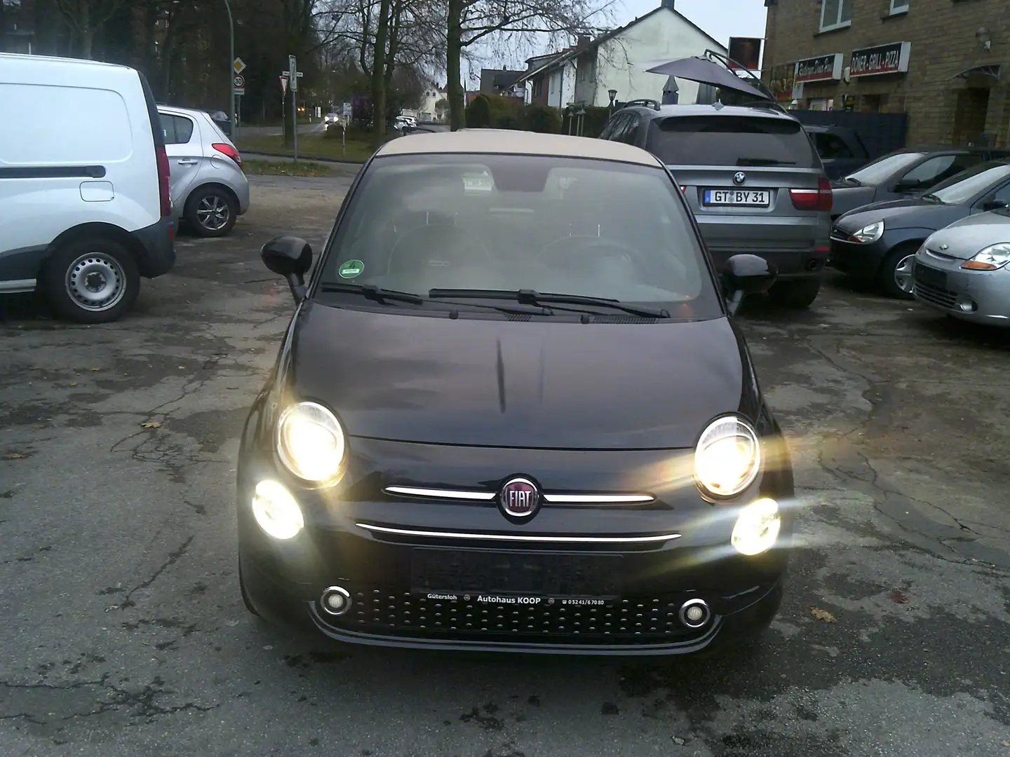 Fiat 500 Lounge Schwarz - 2