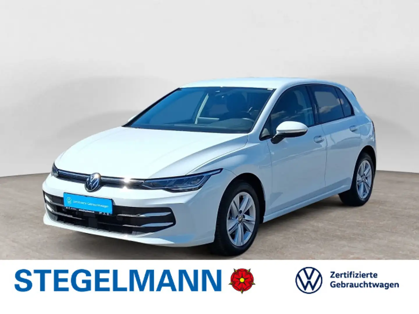 Volkswagen Golf VIII 1.5 eTSI DSG Facelift Life *App-Connec Weiß - 1