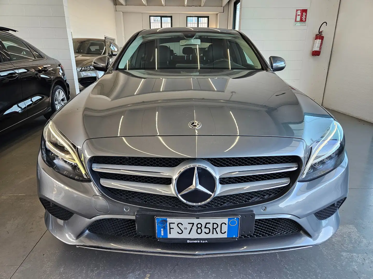 Mercedes-Benz C 220 Classe C-W205 2018 Berlina d Premium auto Grigio - 2