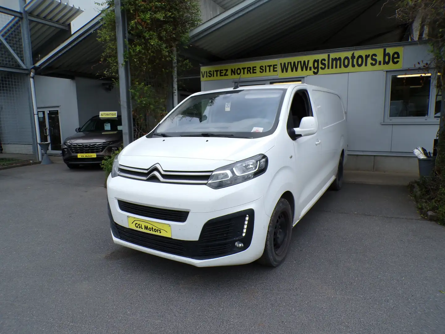 Citroen Jumpy 2.0HDi 177cv Automatique 3places blanc 09/21 Airco Blanc - 1