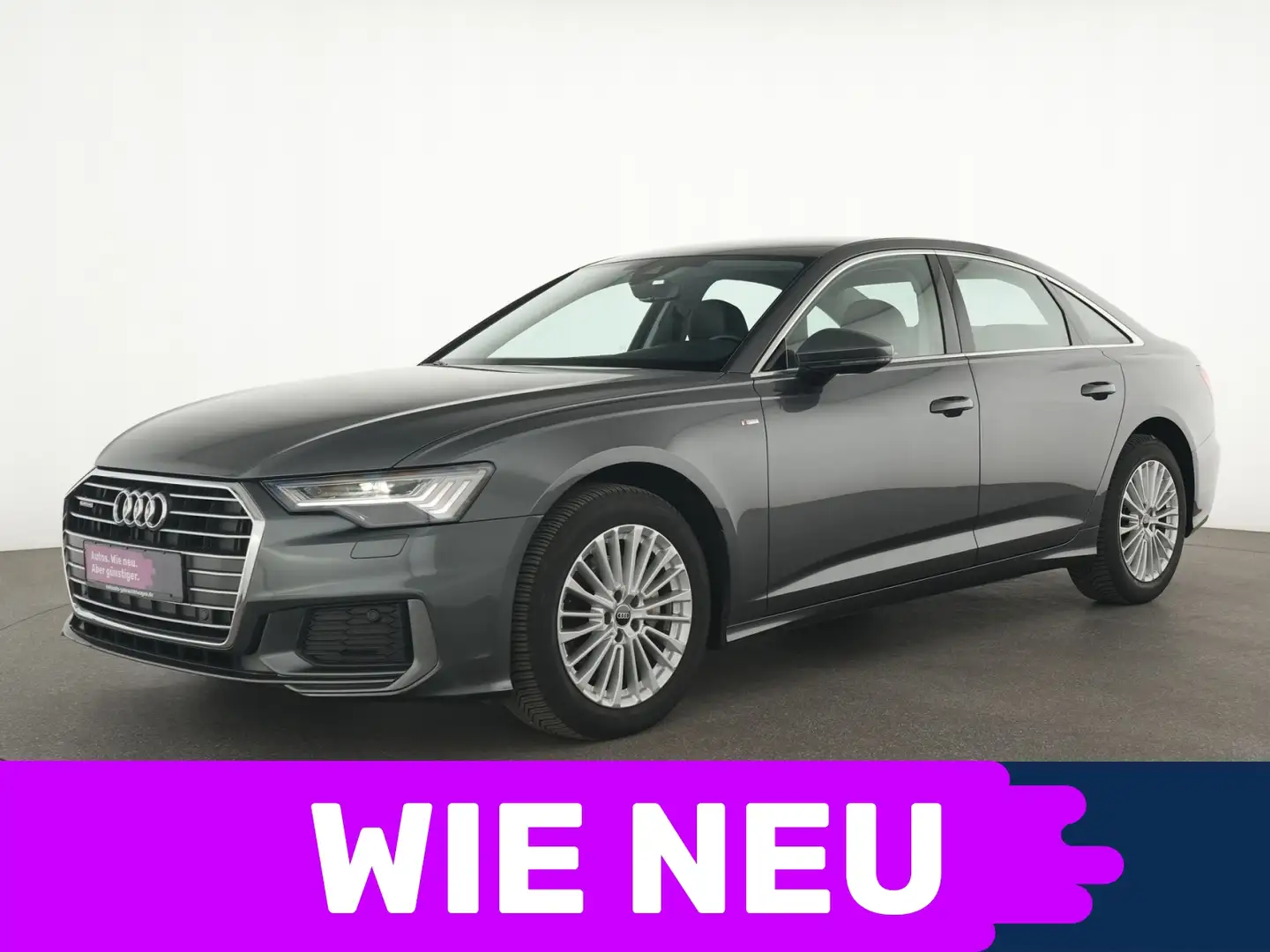 Audi A6 40 design qu. S-Line|B&O|MatrixHD|Navi|Leder Grijs - 1