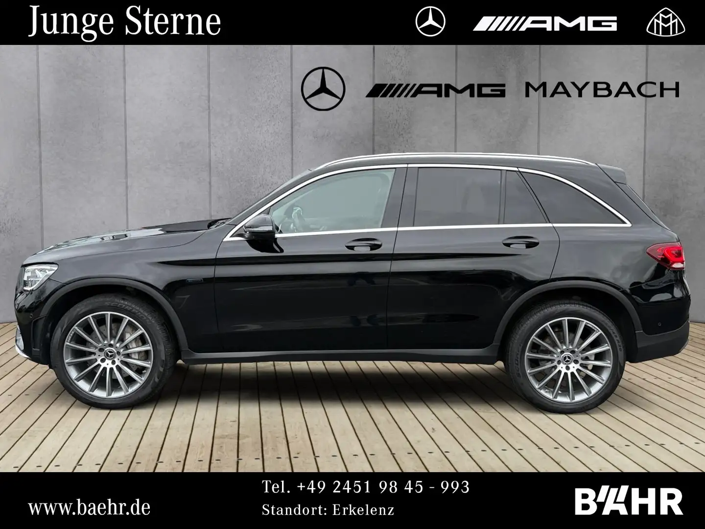Mercedes-Benz GLC 300 GLC 300 e 4M AMG/MBUX/LED/AHK/360°/Distronic/20" Schwarz - 2
