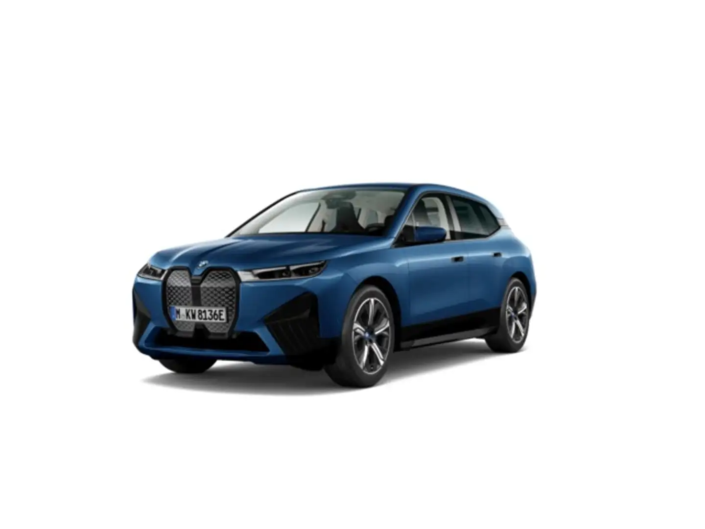 BMW iX xDrive 40 Blauw - 2