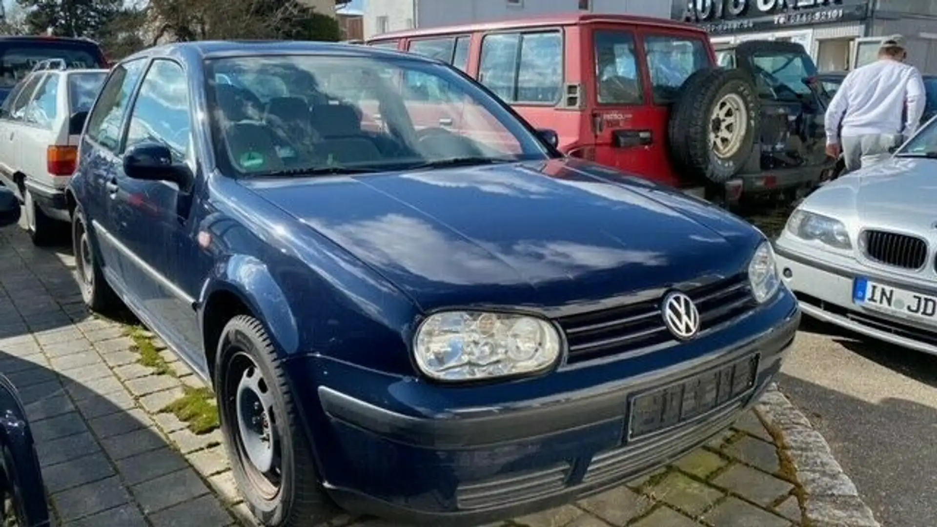 Volkswagen Golf IV Синій - 2
