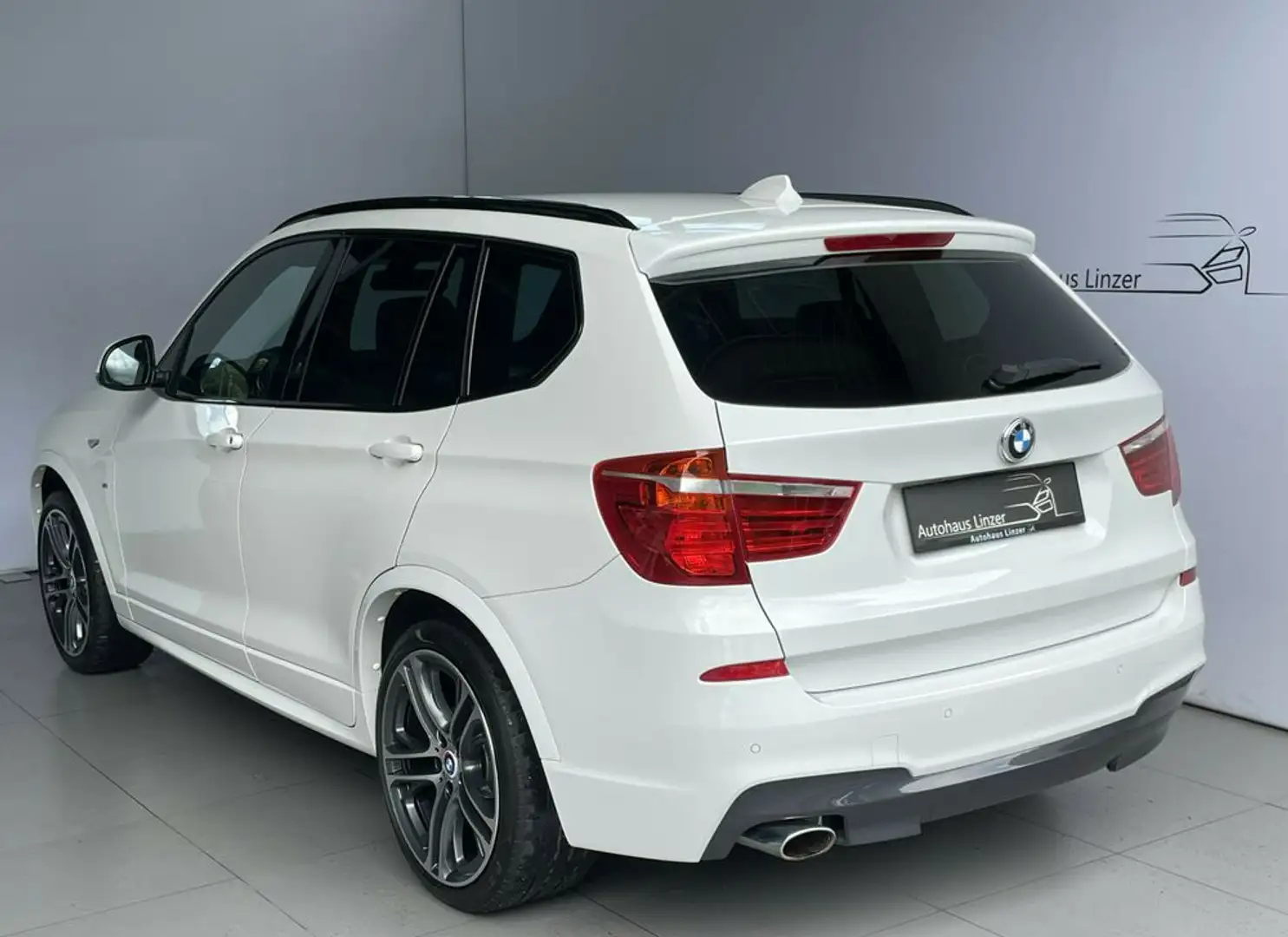 BMW X3 xDrive 20d M-Paket *Bi-Xenon*AHK*LEDER*20Zoll* Weiß - 2