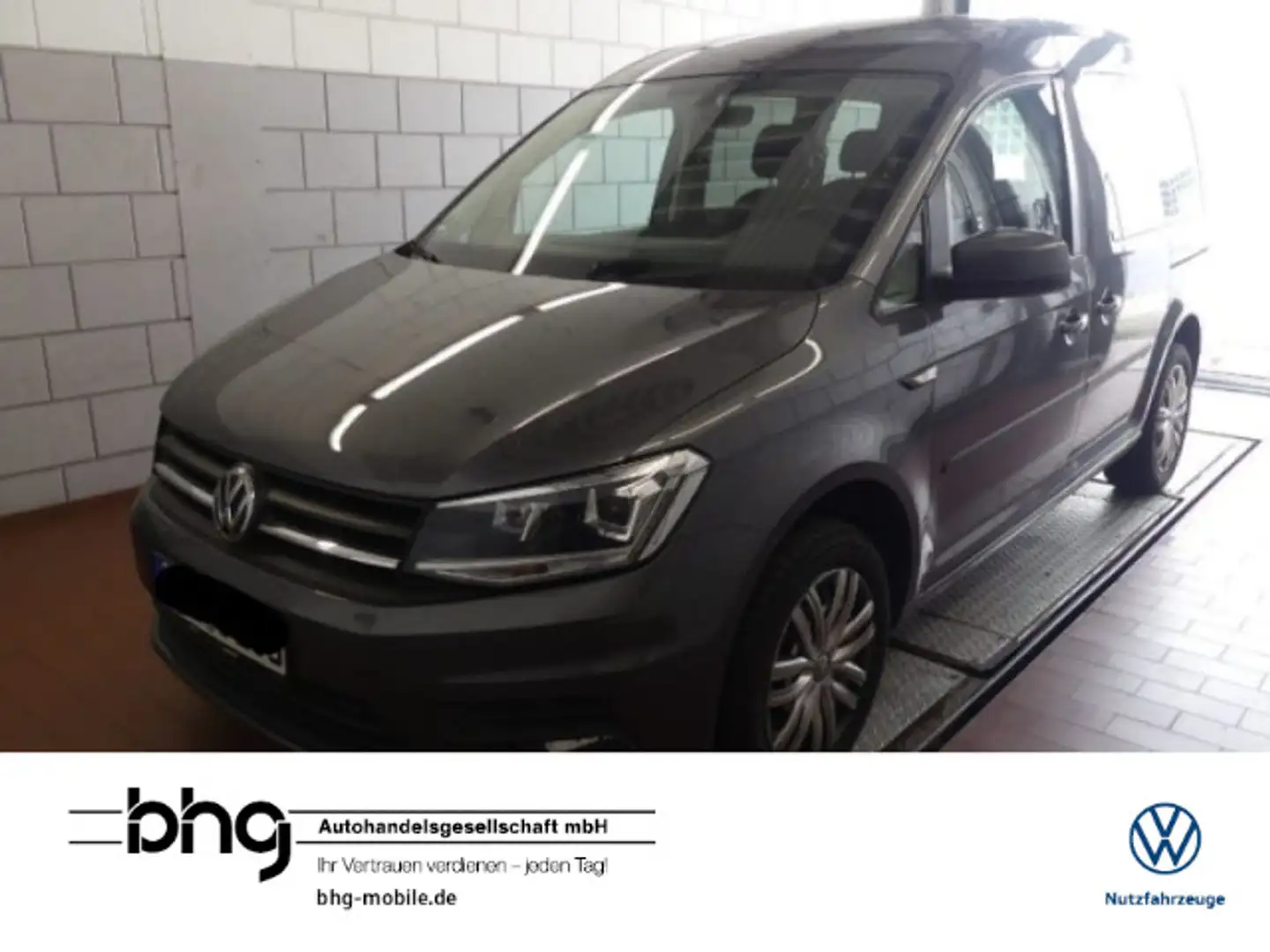 Volkswagen Caddy Trendline 2.0TDI AHK Xenon GRA Clima Gris - 1