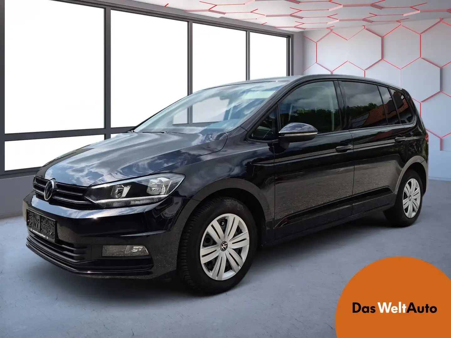 Volkswagen Touran TDI Zwart - 1