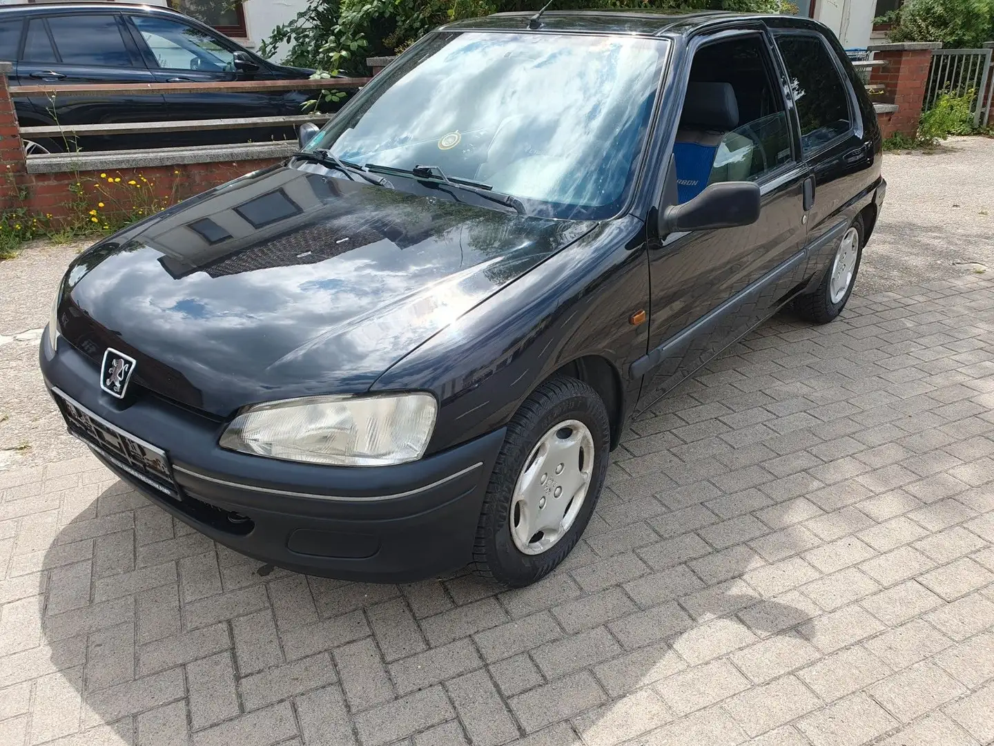 Peugeot 106 Klein Flizer ZV FB. 8 fach bereift TÜV neu Schwarz - 2