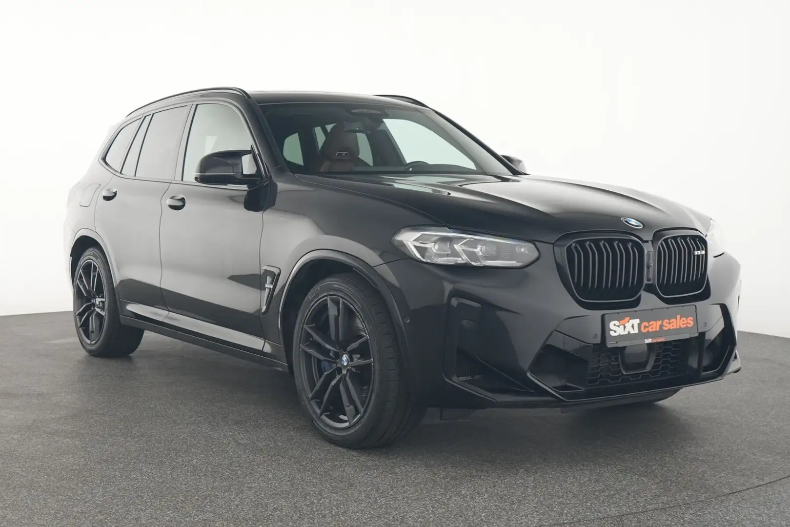 BMW X3 M X3M Competition PANO|LEDer|4xSHZG|HUD|H&K|360° Czarny - 1