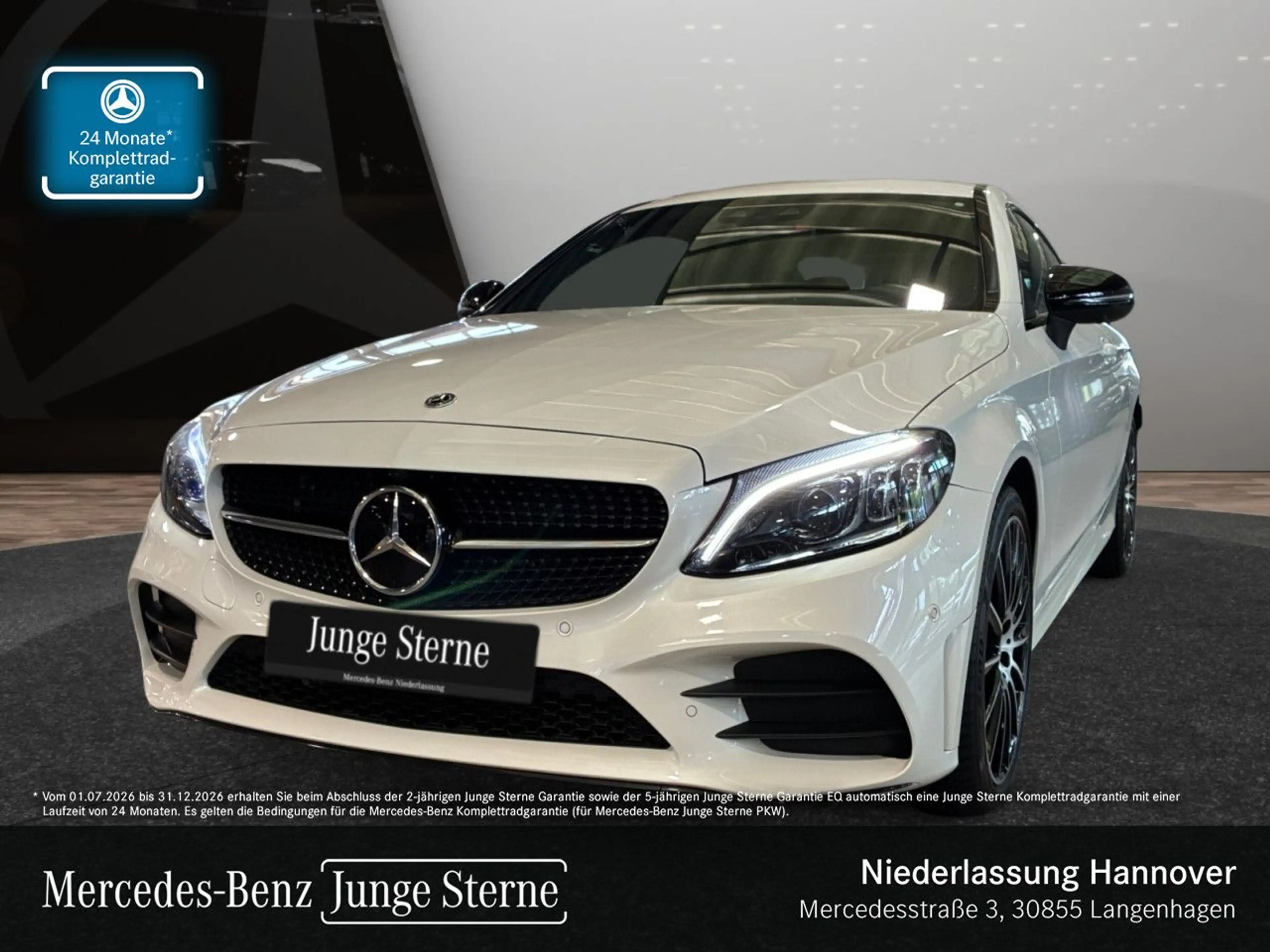 Mercedes-Benz C 400 Coupé 4M AMG+NIGHT+360+AHK+MULTIBEAM+19"+9G